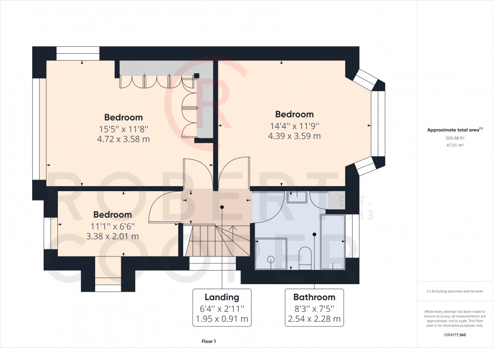 Floorplan for St Lawrence Drive, Pinner