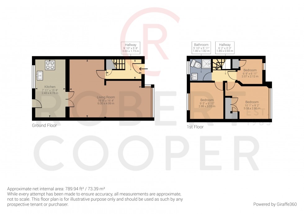 Floorplan for Exmouth Road, South Ruislip