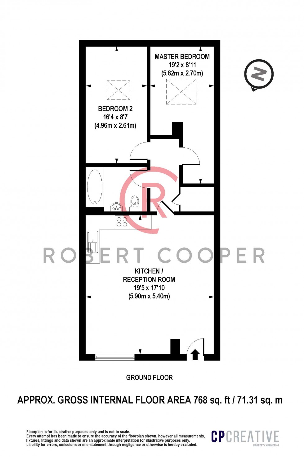 Floorplan for Field End Road, Eastcote