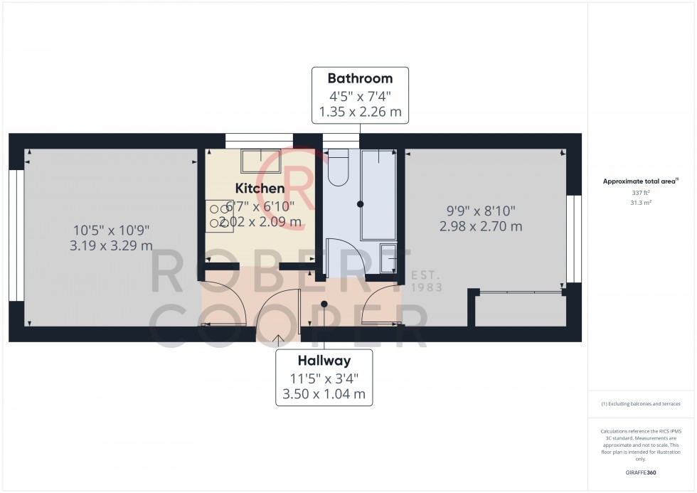 Floorplan for Northolt Road, Harrow