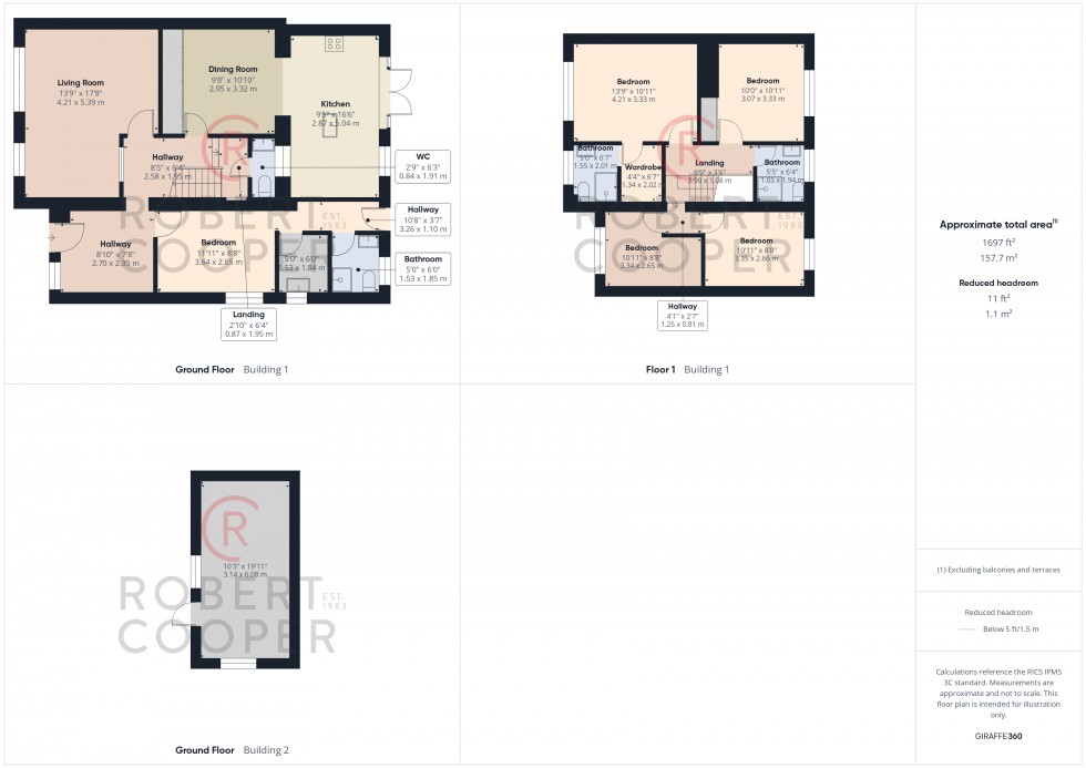 Floorplan for Beaulieu Drive, Pinner