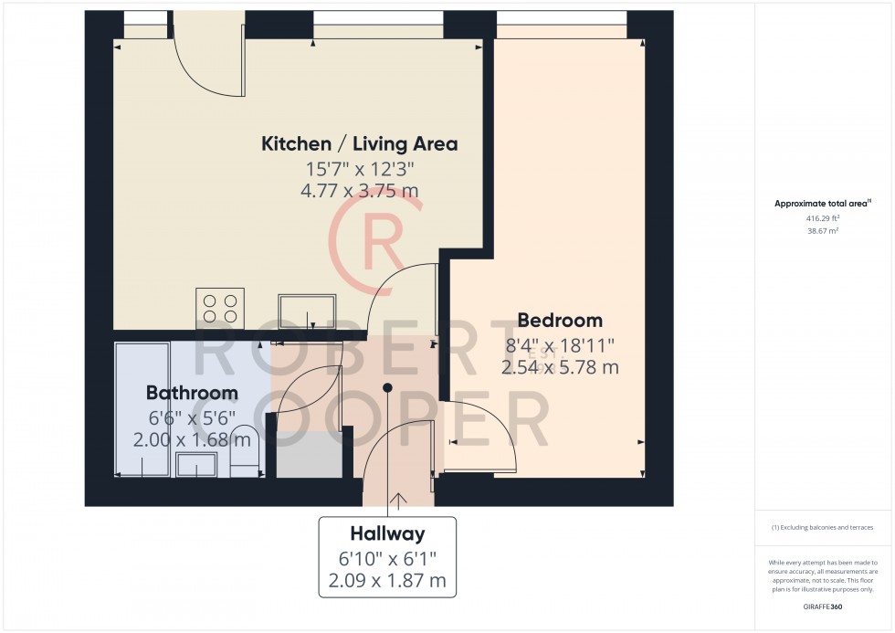Floorplan for Field End Road, Ruislip