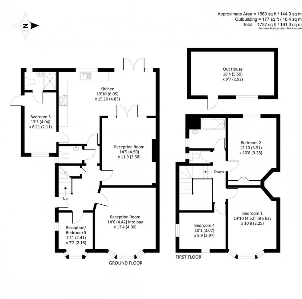 Floorplan for Ivy Close, Pinner