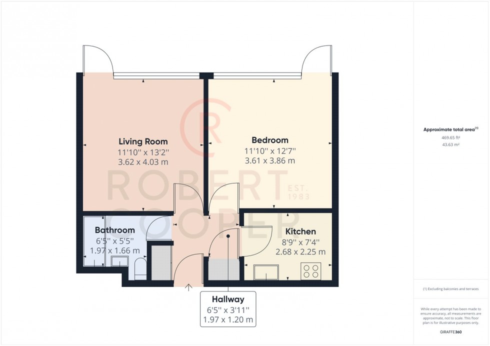 Floorplan for Victoria Road, Ruislip
