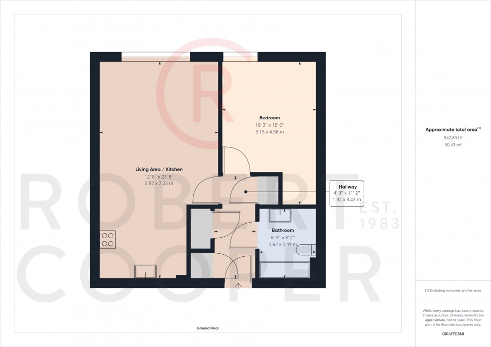Floorplan for Field End Road, Eastcote