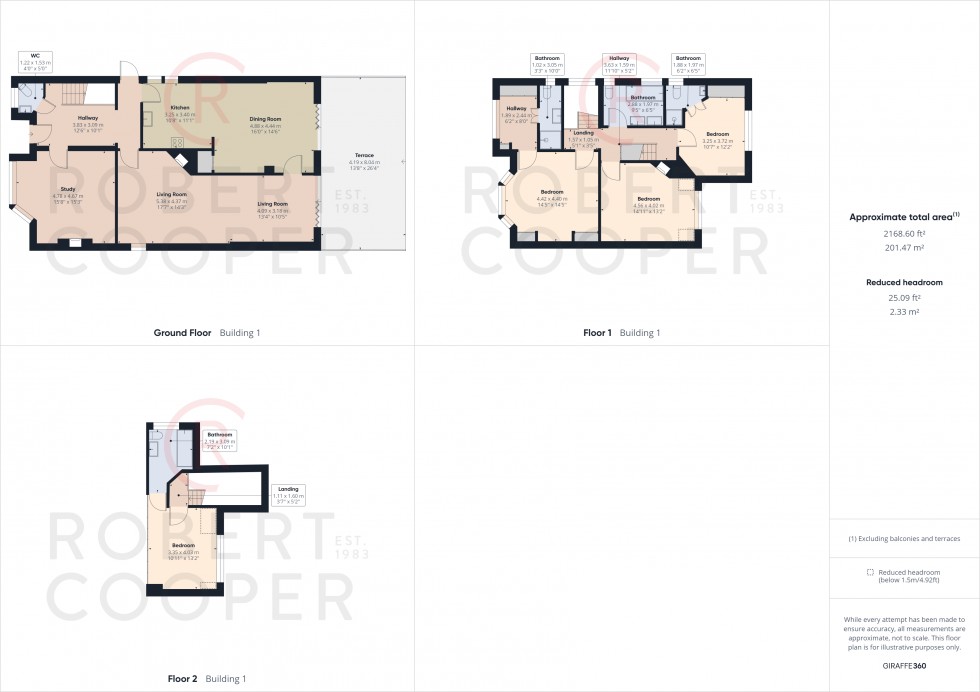 Floorplan for Highfield Road, Northwood