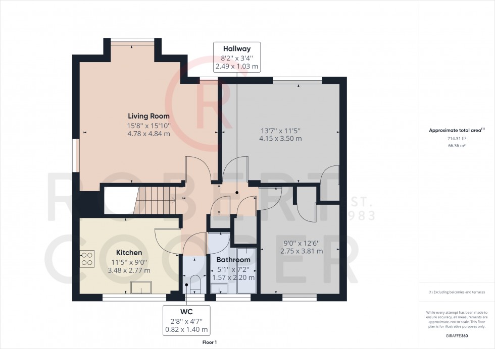 Floorplan for Eastcote, Pinner