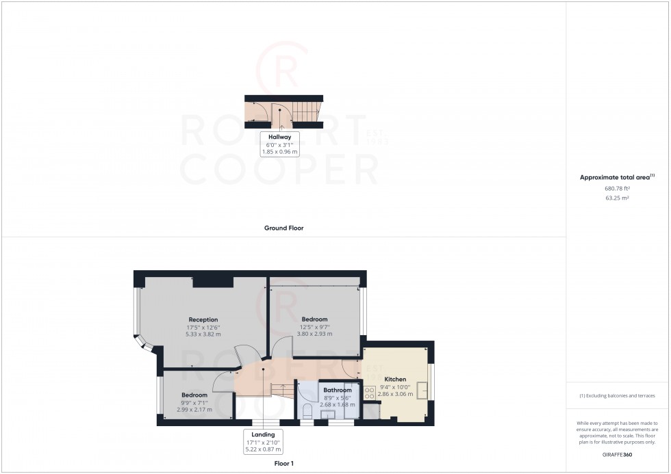 Floorplan for Holwell Place, Pinner