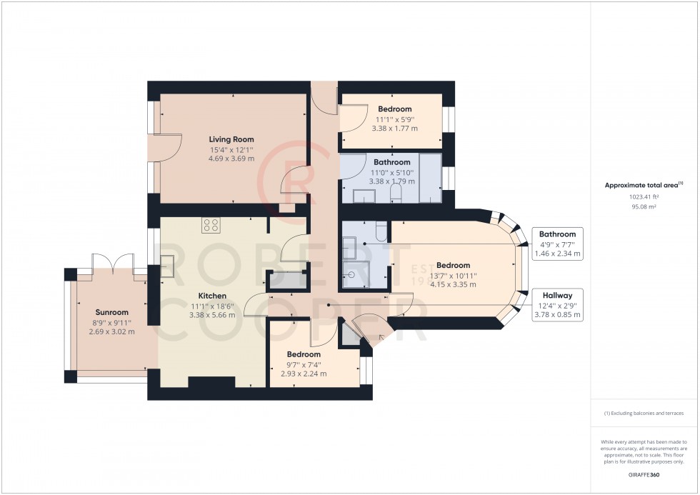 Floorplan for Whitby Road, Ruislip