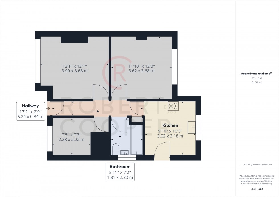 Floorplan for Ivy Close, Harrow