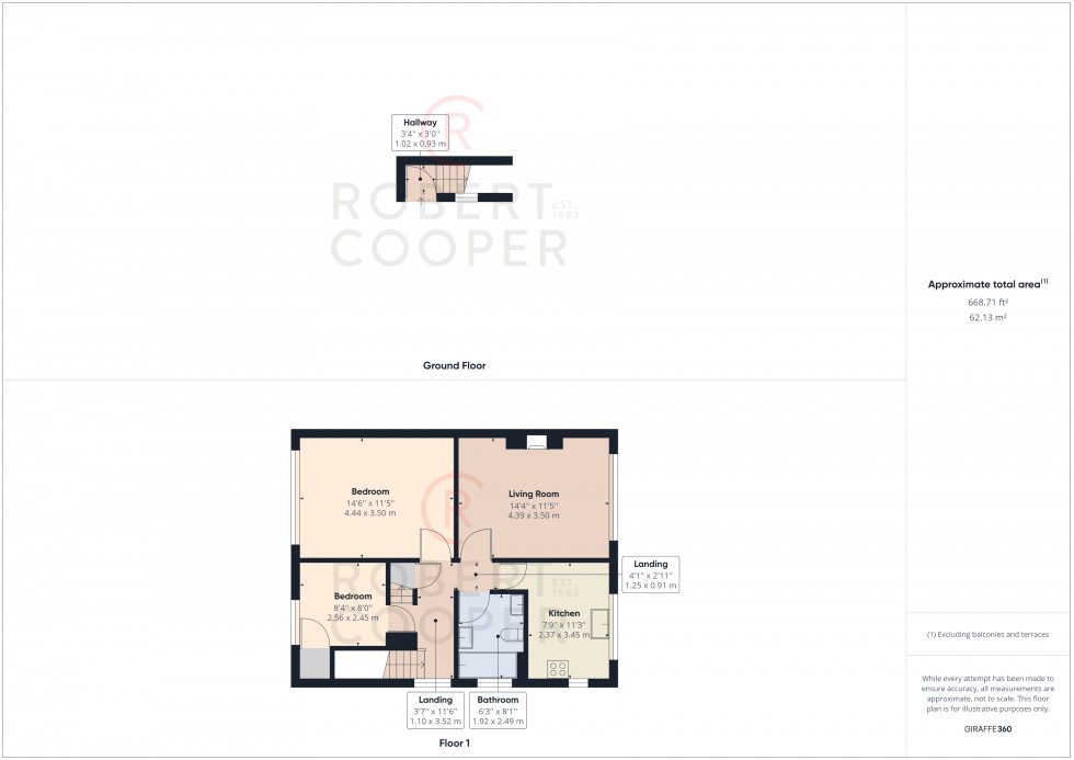 Floorplan for West Mead, Ruislip