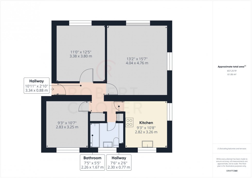 Floorplan for Kelvedon Court, Ruislip