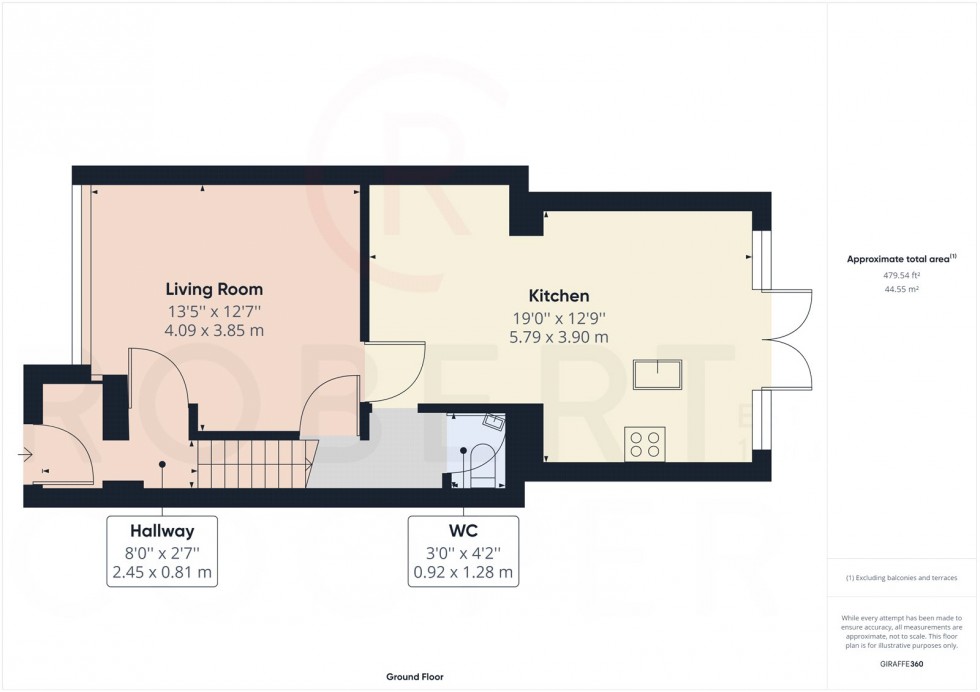 Floorplan for Lynhurst Crescent, Uxbridge