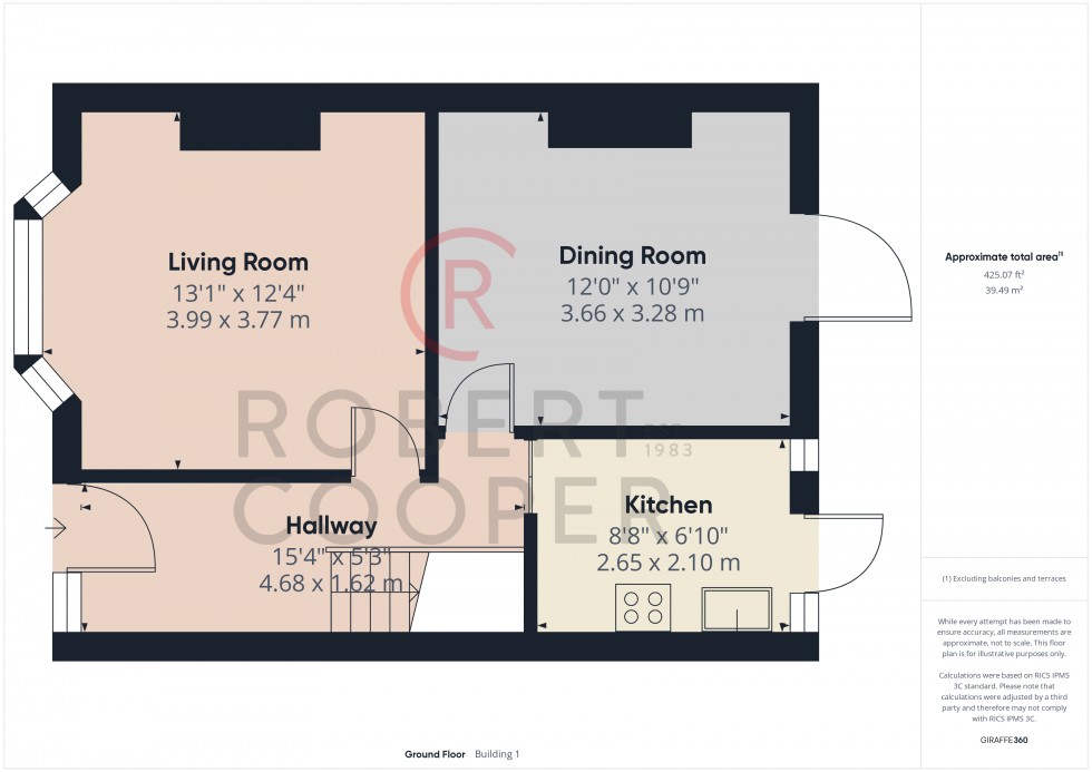 Floorplan for Mornington Road, Greenford