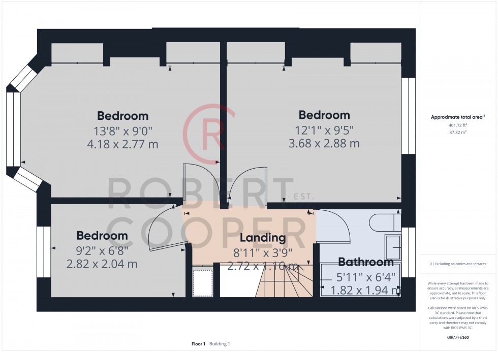Floorplan for Mornington Road, Greenford