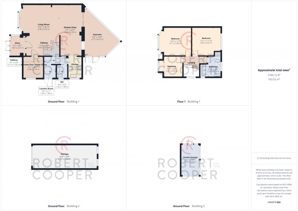 Floorplan for Field End Road, Eastcote