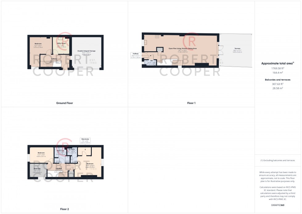 Floorplan for Cottage Close, Harrow