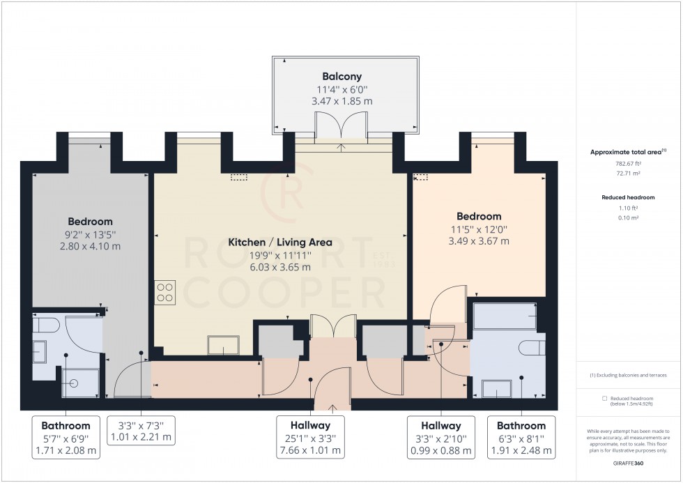 Floorplan for Field End Road, Pinner