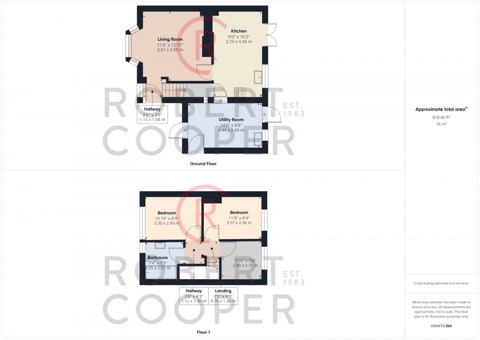 Floorplan for Breakspear Road, Ruislip, Middlesex