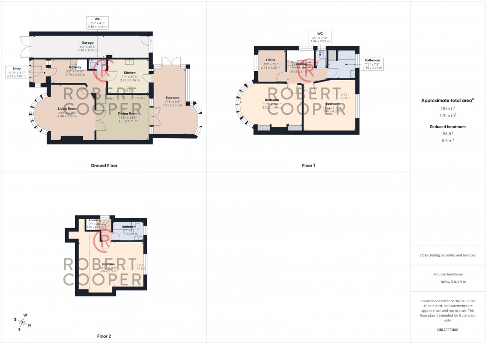 Floorplan for Deane Croft Road, Eastcote