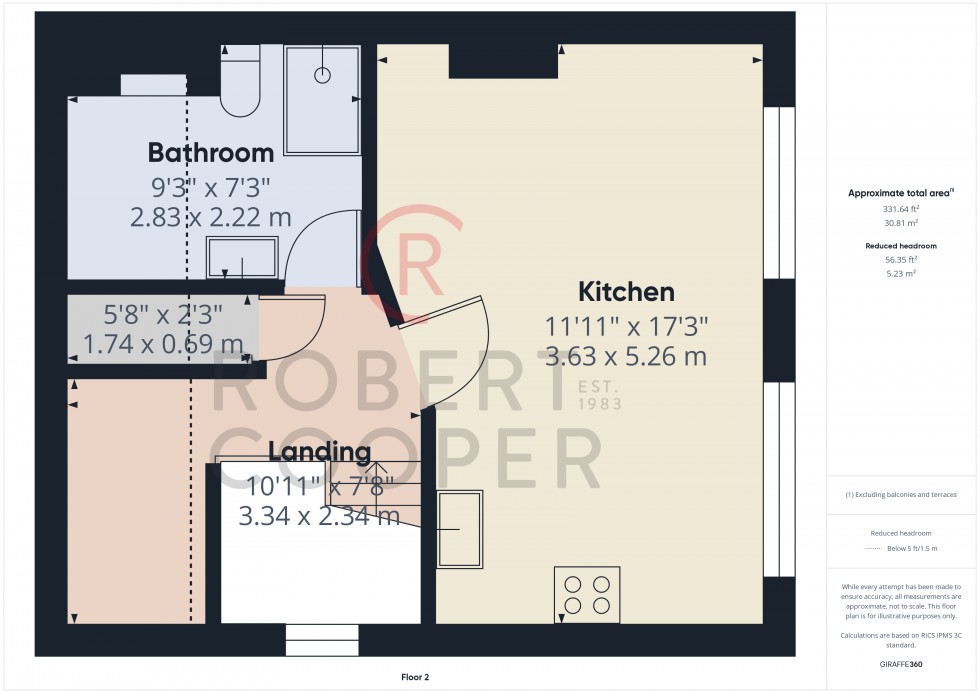 Floorplan for Victoria Road, Ruislip