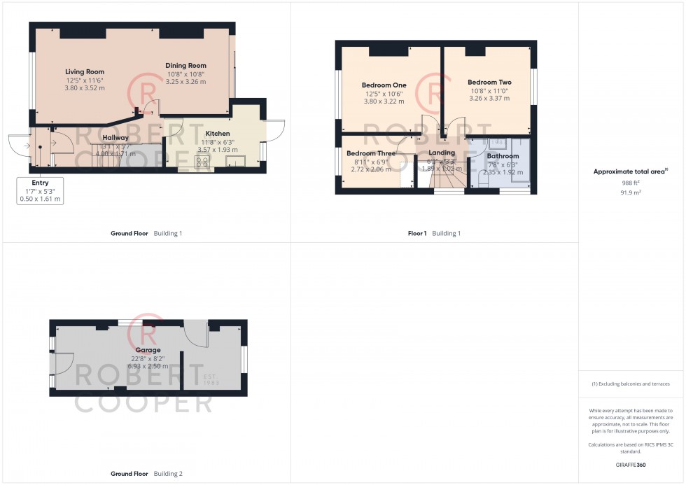 Floorplan for Field End Road, Eastcote