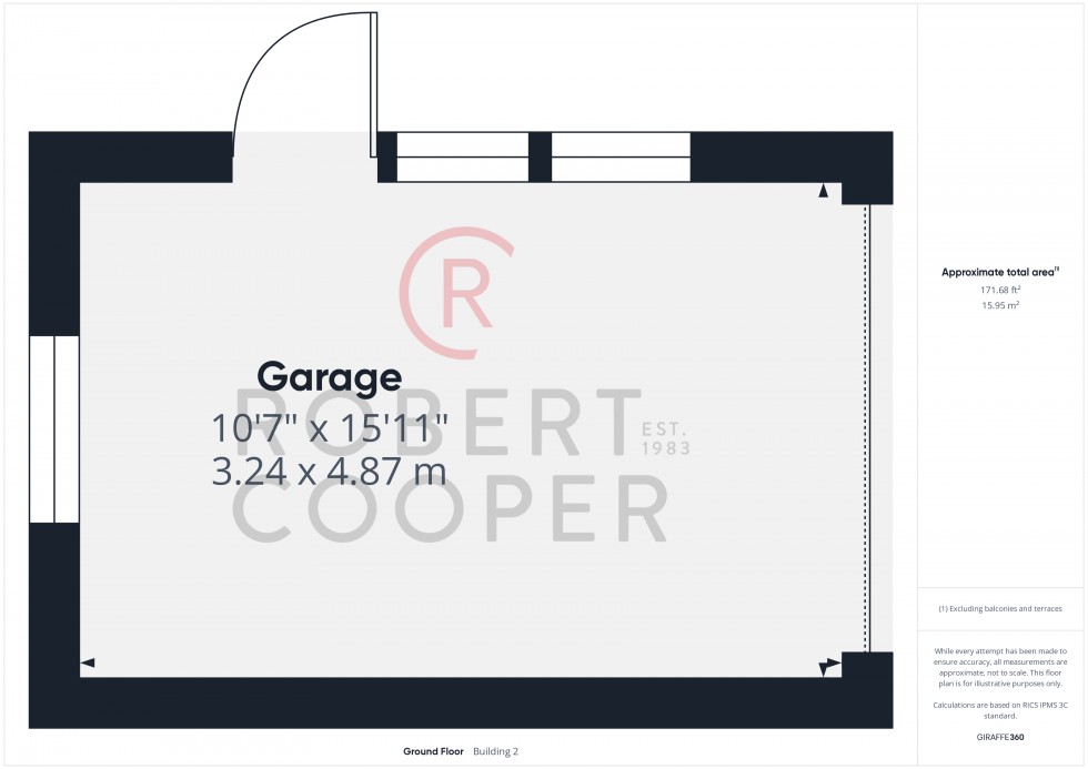 Floorplan for Hartland Drive, Ruislip Manor, Middlesex