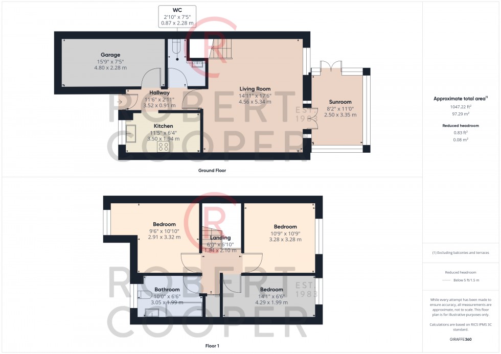 Floorplan for Pepys Close, Ickenham