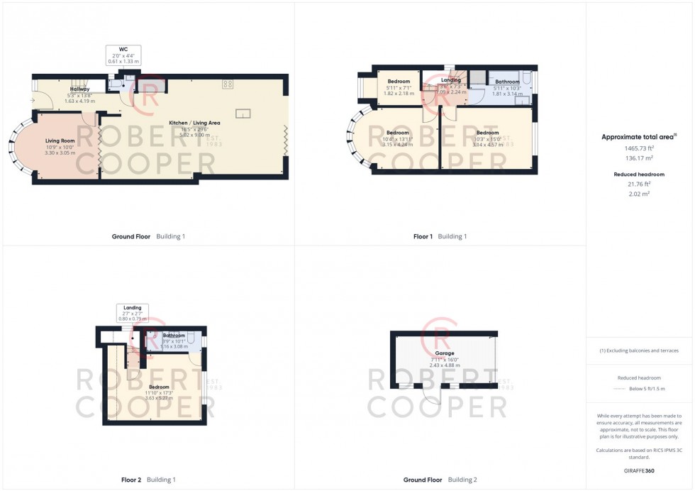 Floorplan for Yeading Avenue, Harrow