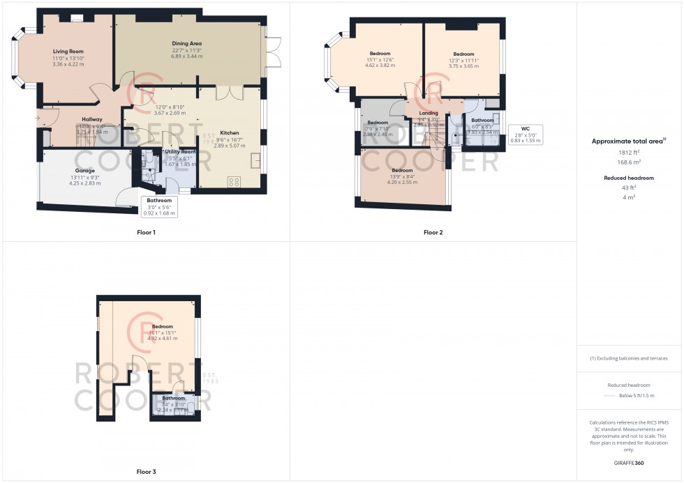 Floorplan for Chandos Road, Eastcote