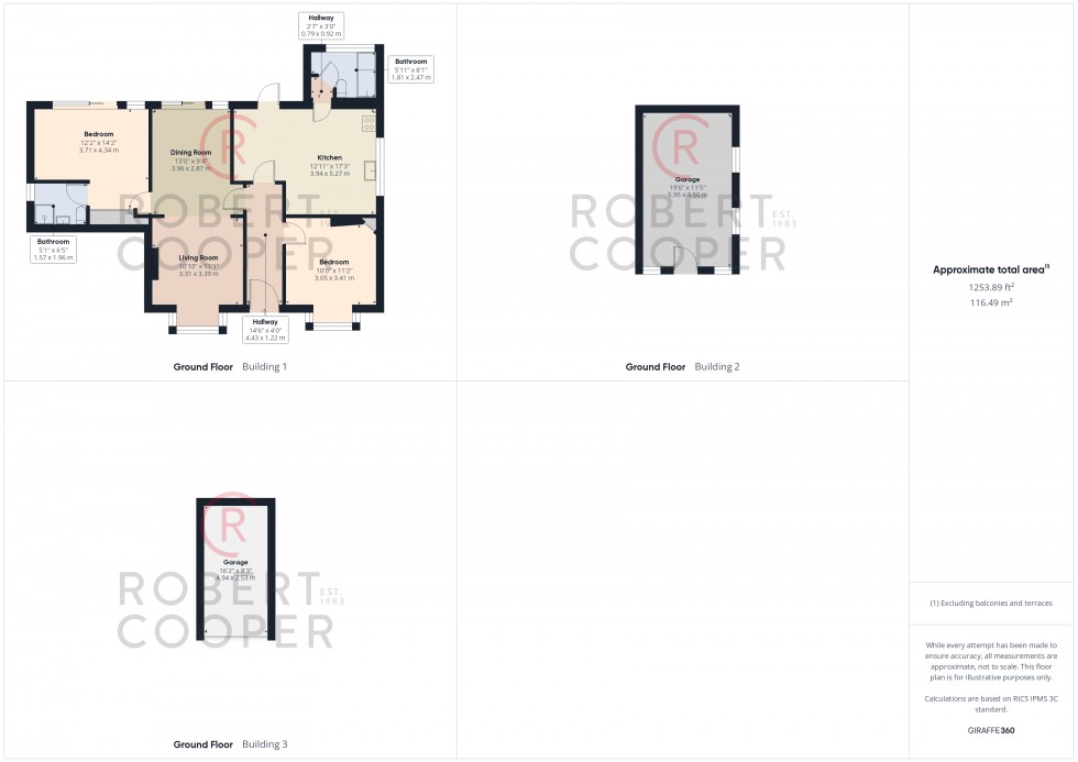 Floorplan for Field End, Ruislip