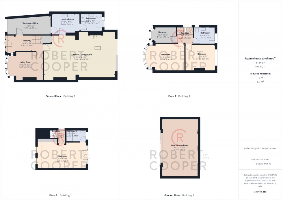 Floorplan for Eversley Crescent, Ruislip