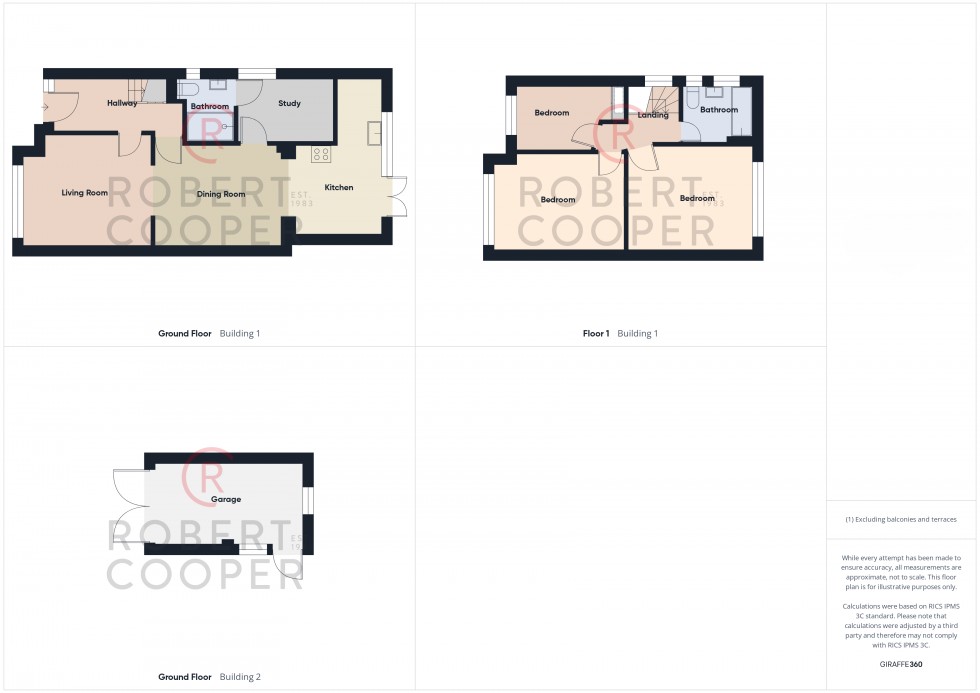 Floorplan for Woodlands Avenue, Eastcote