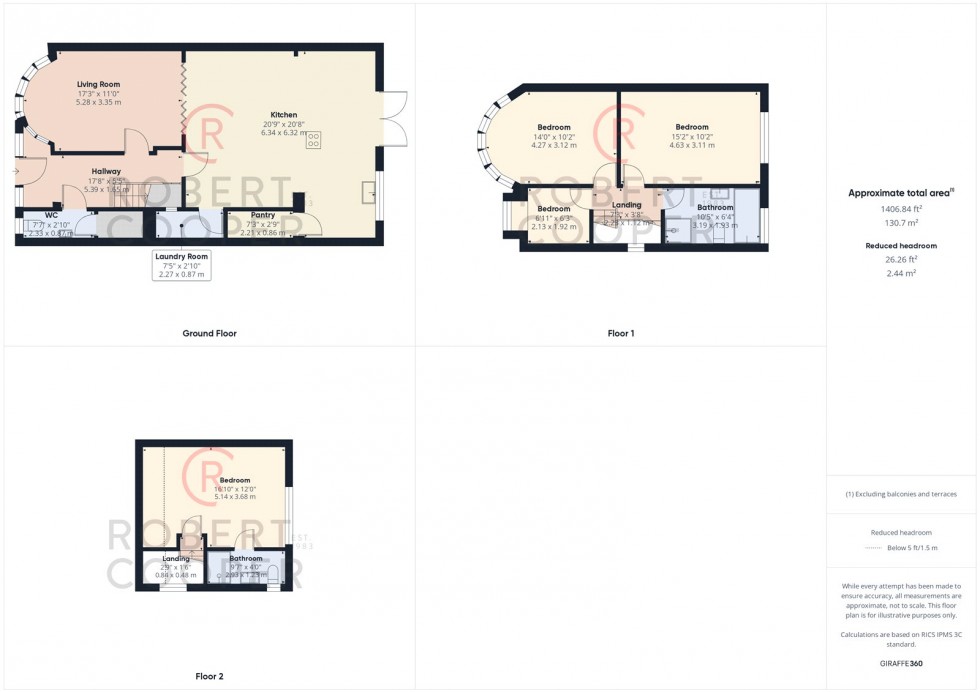 Floorplan for Exeter Road, Harrow