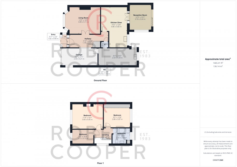 Floorplan for Pinner Road, Northwood