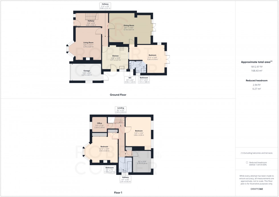 Floorplan for Morford Way, Eastcote