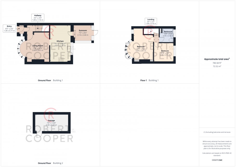 Floorplan for West Mead, Ruislip