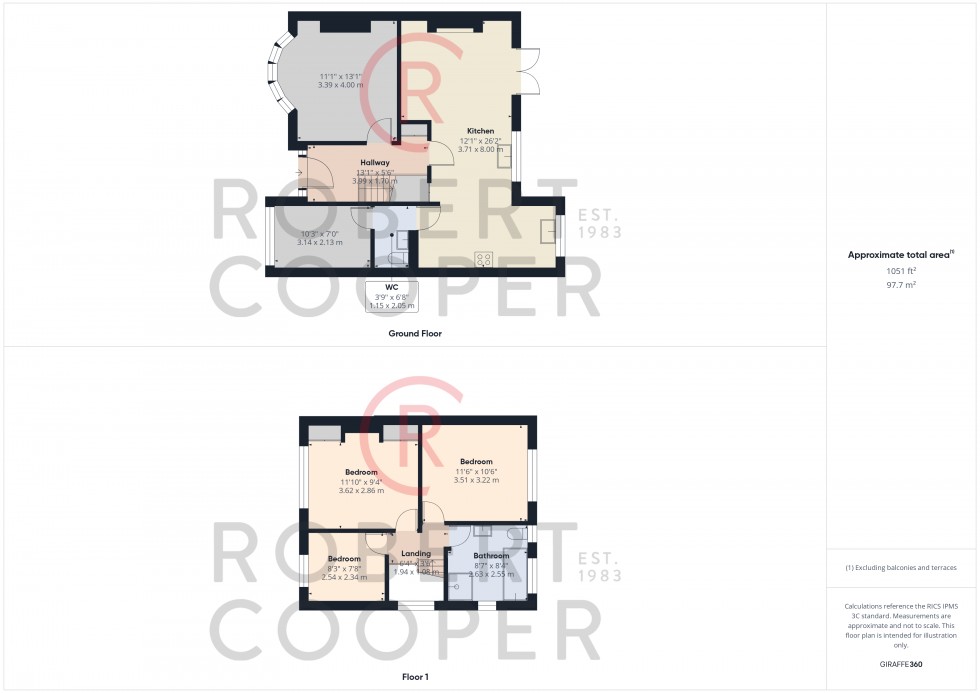 Floorplan for Cannon Lane, Pinner