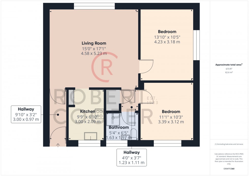 Floorplan for Victoria Road, Ruislip