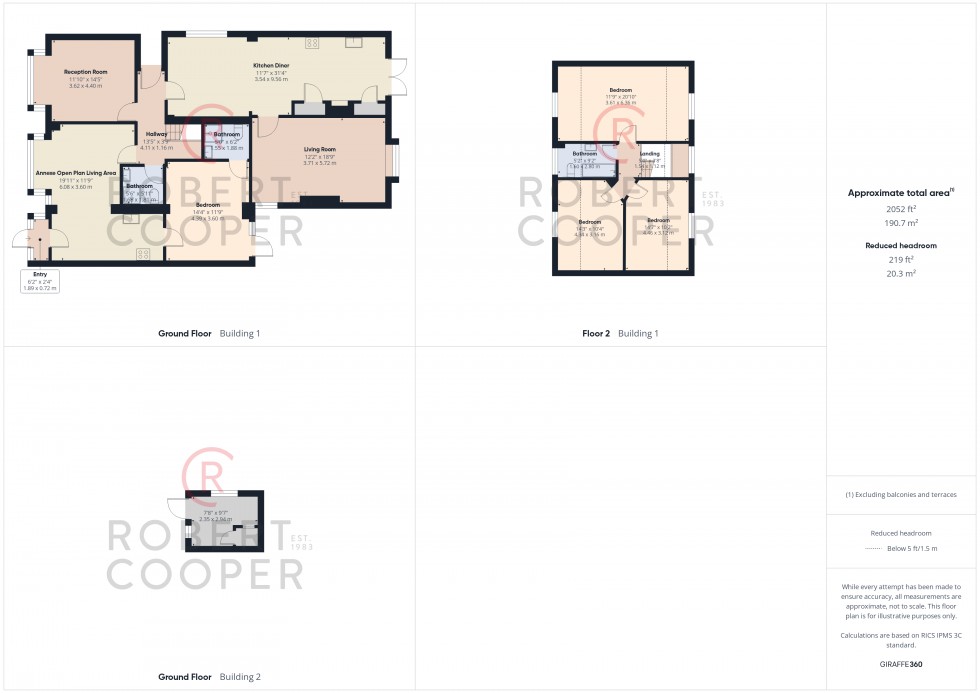 Floorplan for Sunningdale Avenue, Ruislip