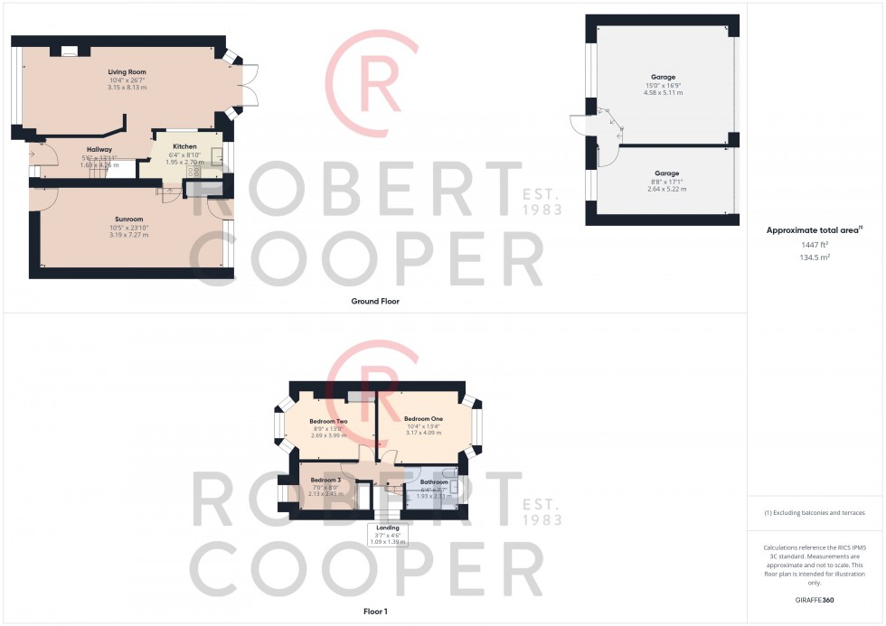 Floorplan for Royal Crescent, Ruislip