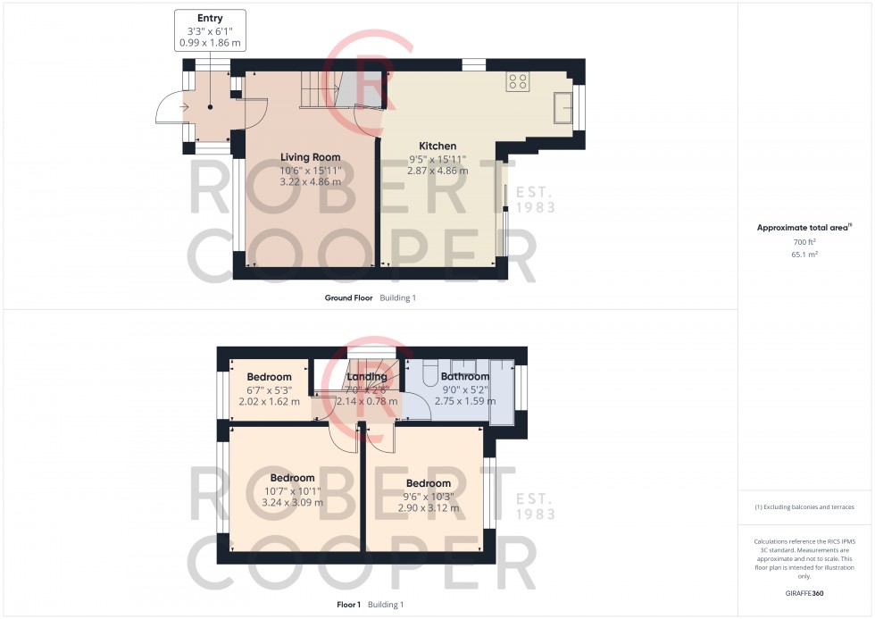 Floorplan for Islip Manor Road, Northolt