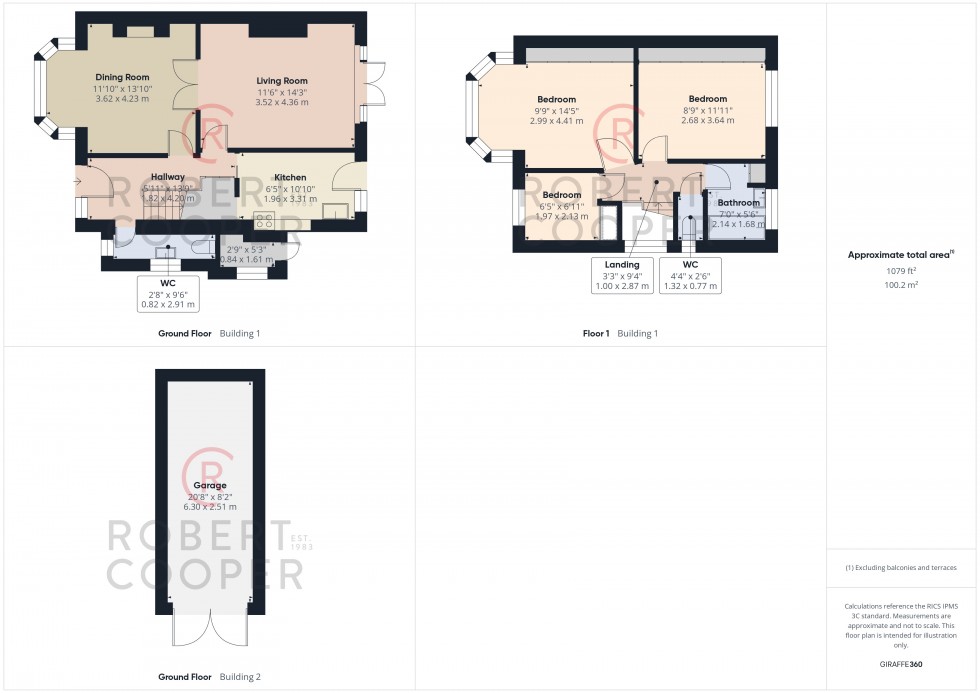 Floorplan for Wimborne Drive, Pinner
