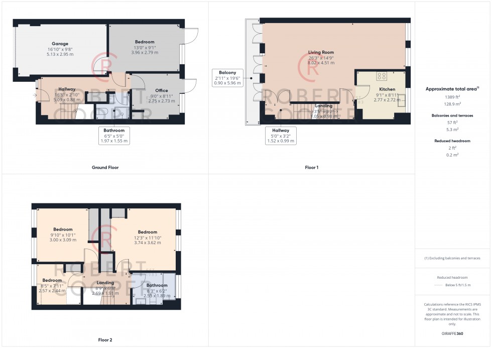 Floorplan for Azalea Walk, Pinner