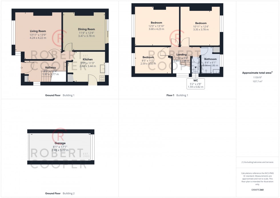 Floorplan for North View, Eastcote