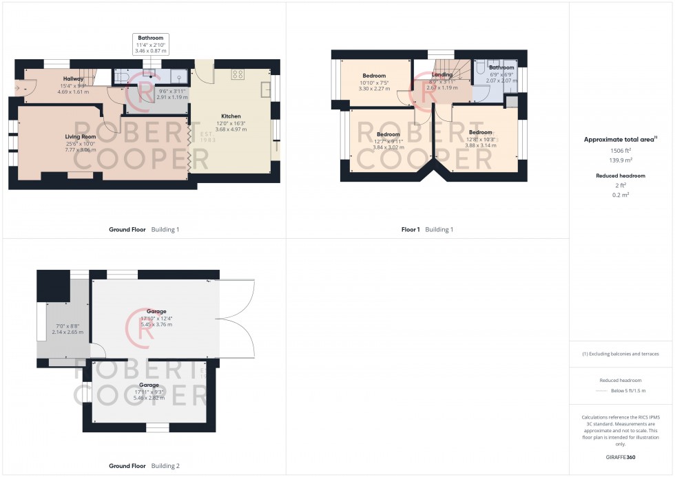 Floorplan for The Fairway, Ruislip