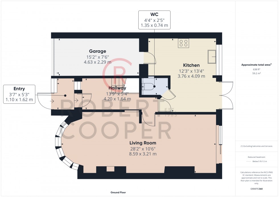 Floorplan for Durley Avenue, Pinner