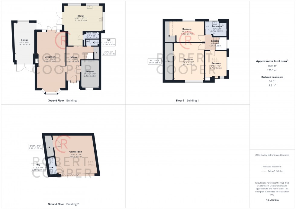 Floorplan for Egerton Close, Pinner