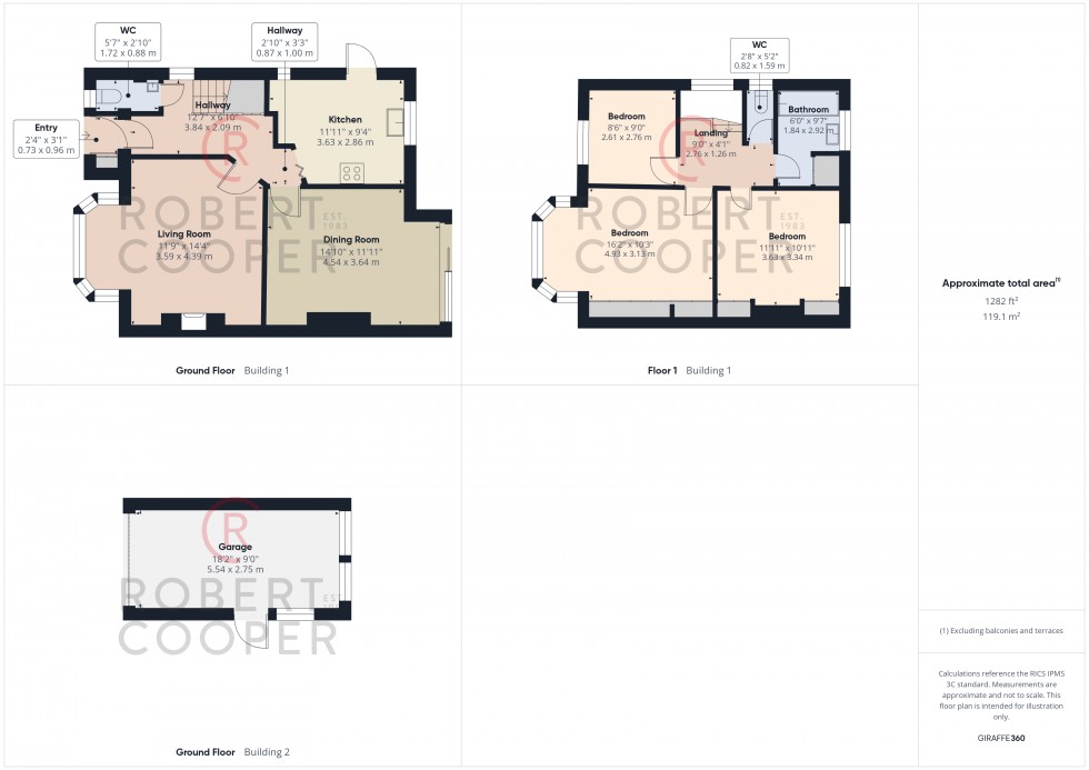Floorplan for Crescent Gardens, Ruislip