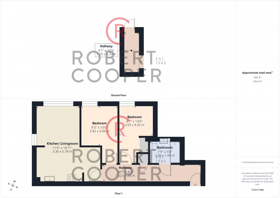 Floorplan for Field End Road, Eastcote